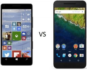 Windows v/s Android