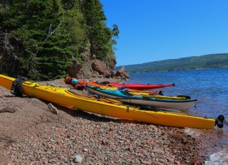 kayaking