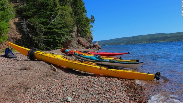 kayaking