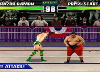 Legends of Wrestlemania, an arcade style wrestling game